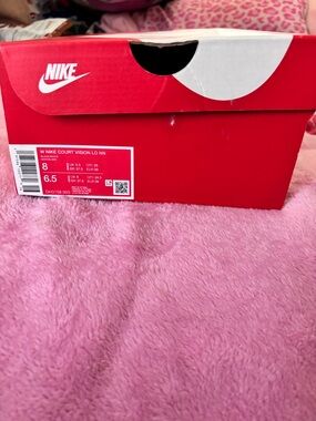 Black and white Nike shoes